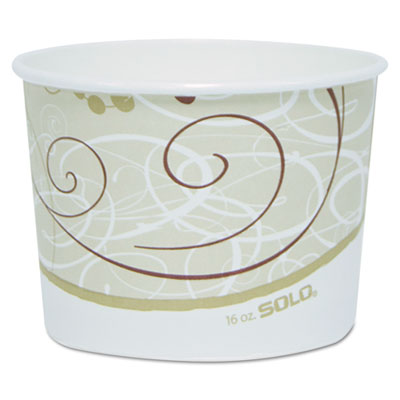 SOLO&reg; Cup Company Single Poly Paper Containers
