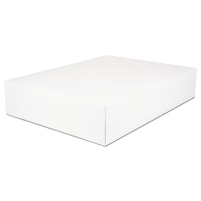 SCT&reg; White Non-Window Bakery Box