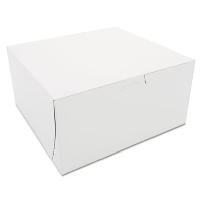 SCT&reg; White Non-Window Bakery Box