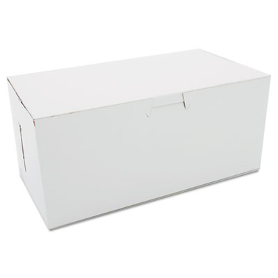 SCT&reg; White Non-Window Bakery Box