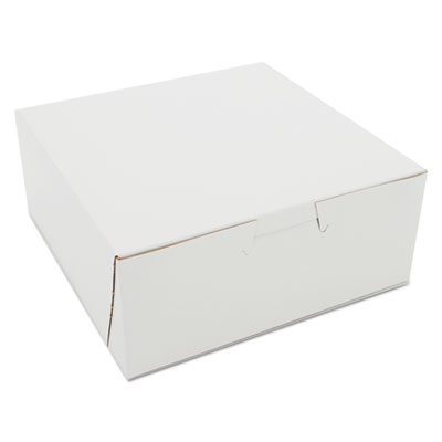 SCT&reg; White Non-Window Bakery Box