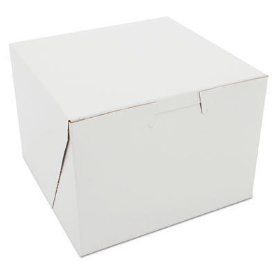SCT&reg; White Non-Window Bakery Box