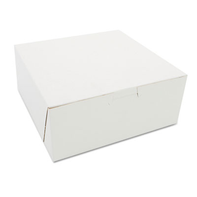 SCT&reg; White Non-Window Bakery Box
