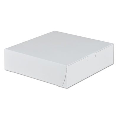 SCT&reg; White Non-Window Bakery Box