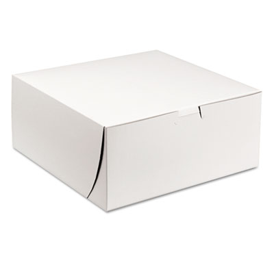 SCT&reg; White Non-Window Bakery Box
