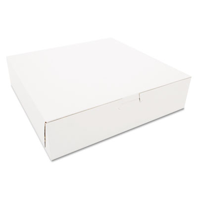 SCT&reg; White Non-Window Bakery Box