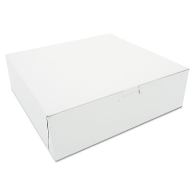 SCT&reg; White Non-Window Bakery Box