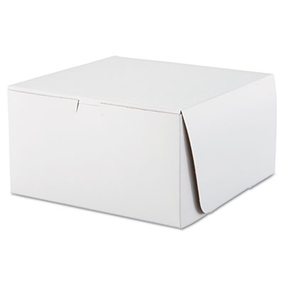 SCT&reg; White Non-Window Bakery Box