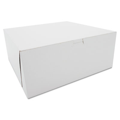 SCT&reg; White Non-Window Bakery Box