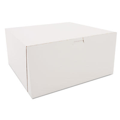 SCT&reg; White Non-Window Bakery Box