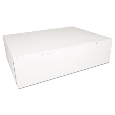 SCT&reg; White Non-Window Bakery Box
