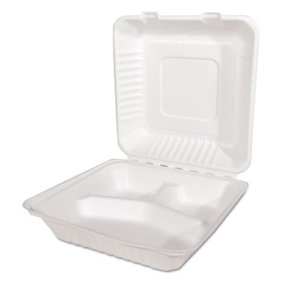 SCT&reg; ChampWare Molded-Fiber Clamshell Containers