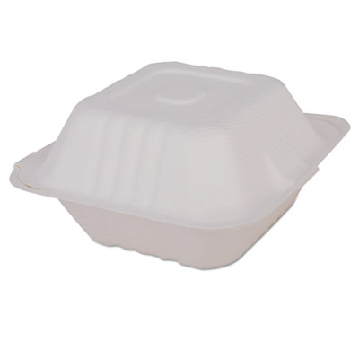 SCT&reg; ChampWare Molded-Fiber Clamshell Containers