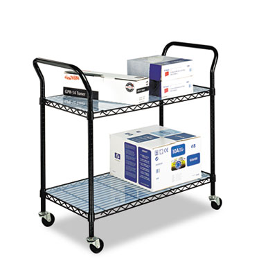 Safco&reg; Wire Utility Cart