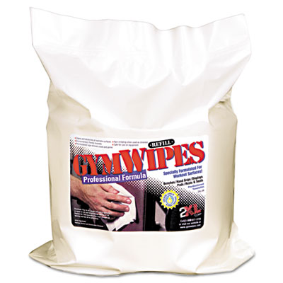 2XL Antibacterial Gym Wipes, Refill
