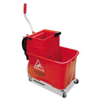 Unger&reg; Side-Press Restroom Mop Bucket Combo