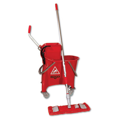 Unger&reg; Side-Press Restroom Mop Bucket FloorPack