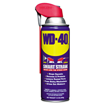 WD-40&reg; Smart Straw&reg; Spray Lubricant