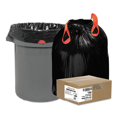 Draw 'n Tie&reg; Heavy-Duty Trash Bags