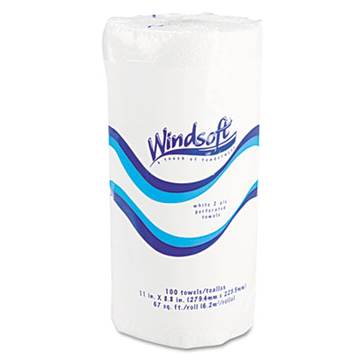 Windsoft&reg; Perforated Paper Towel Rolls