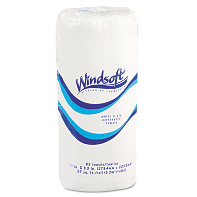 Windsoft&reg; Perforated Paper Towel Rolls