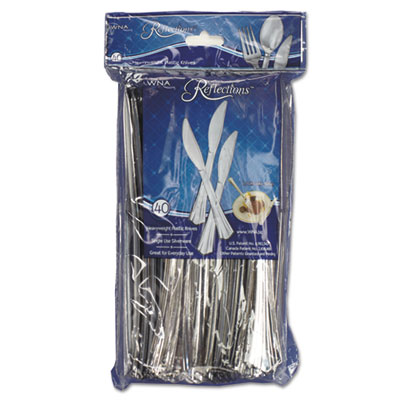 WNA Reflections Heavyweight Plastic Utensils