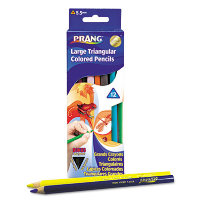 Prang® Triangular Colored Woodcase Pencil Prang® Triangular Colored Woodcase Pencil