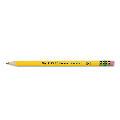 Ticonderoga&reg; My First&reg; Woodcase Pencil w/ Eraser