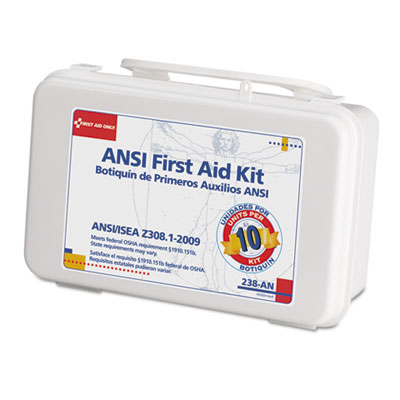 First Aid Only™ ANSI-Compliant First Aid Kit First Aid Only™ ANSI-Compliant First Aid Kit