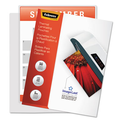 Fellowes&reg; ImageLast&trade; Laminating Pouches with UV Protection