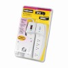 Fellowes&reg; Eight-Outlet Split Surge Protector with Phone/Fax Protection