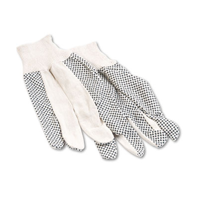 Boardwalk&reg; Men&rsquo;s PVC Dotted Canvas Gloves