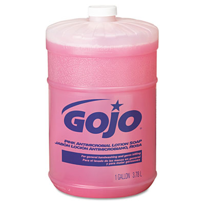 GOJO&reg; Thick Pink Antiseptic Lotion Soap