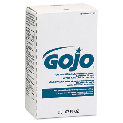 GOJO&reg; Ultra Mild Antimicrobial Lotion Soap with Chloroxylenol