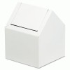 HOSPECO&reg; Double Entry, Swing Top Floor Receptacle