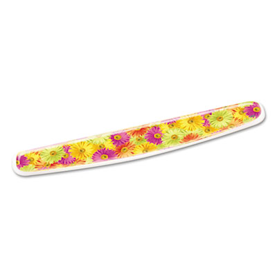 3M Fun Design Clear Gel Keyboard Wrist Rest