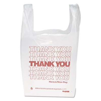 Inteplast Group "Thank You" Handled T-Shirt Bag