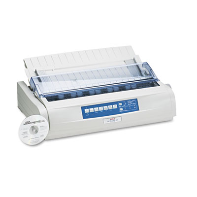 Oki&reg; Microline&reg; 491 24-Pin Impact Printer