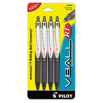 Pilot® VBall RT Liquid Ink Retractable Roller Ball Pen Pilot® VBall RT Liquid Ink Retractable Roller Ball Pen