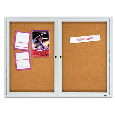 Quartet&reg; Enclosed Outdoors Bulletin Board