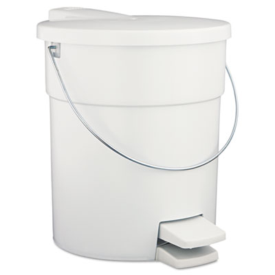 Rubbermaid&reg; Commercial Indoor Utility Step-On Waste Container