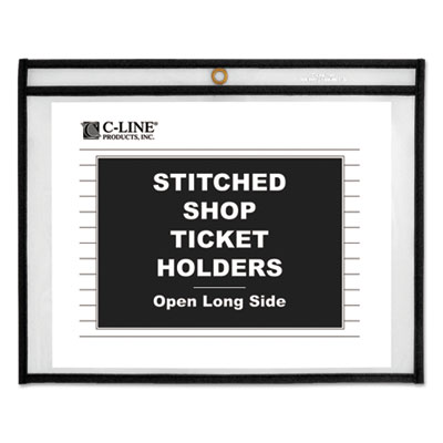 C-Line&reg; Stitched Shop Ticket Holders