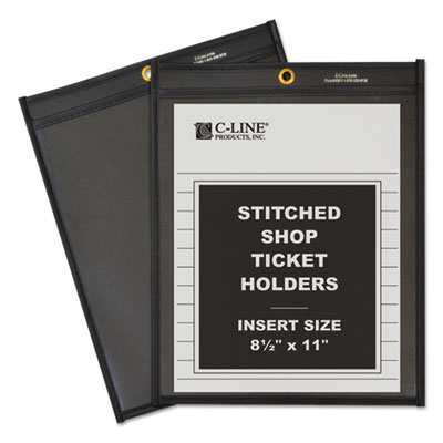 C-Line&reg; Stitched Shop Ticket Holders