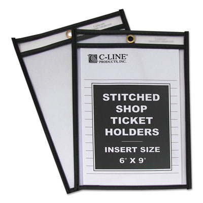 C-Line&reg; Stitched Shop Ticket Holders