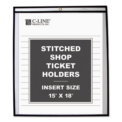 C-Line&reg; Stitched Shop Ticket Holders