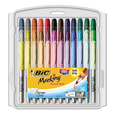 BIC&reg; Marking&trade; Fine Tip Permanent Marker