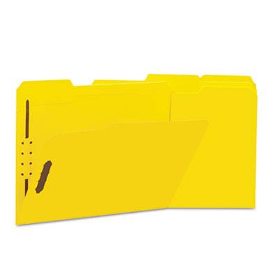 Universal One&trade; Reinforced Top Tab Folders with Fasteners