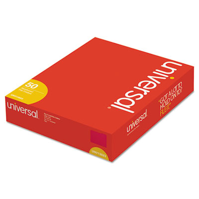 Universal One&trade; Reinforced Top Tab Folders with Fasteners