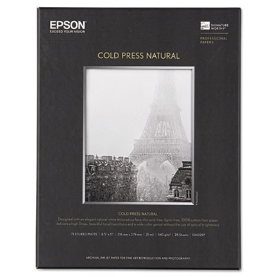 Epson&reg; Cold Press Natural Fine Art Paper