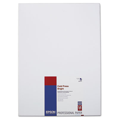 Epson&reg; Cold Press Bright Fine Art Paper
